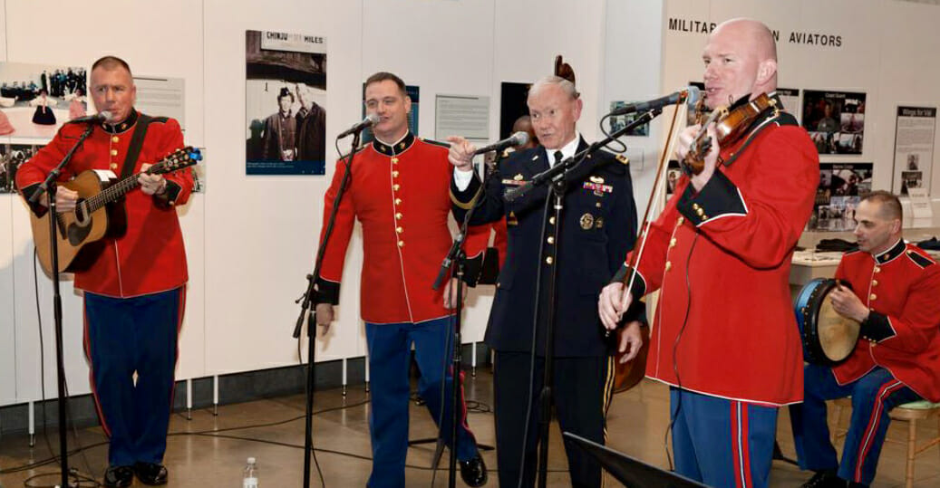 The Marine Band's "Free Country" quartet