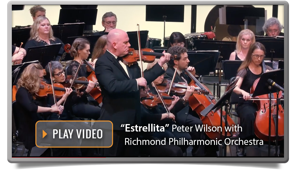 Watch musician Peter Wilson perform Estrellita