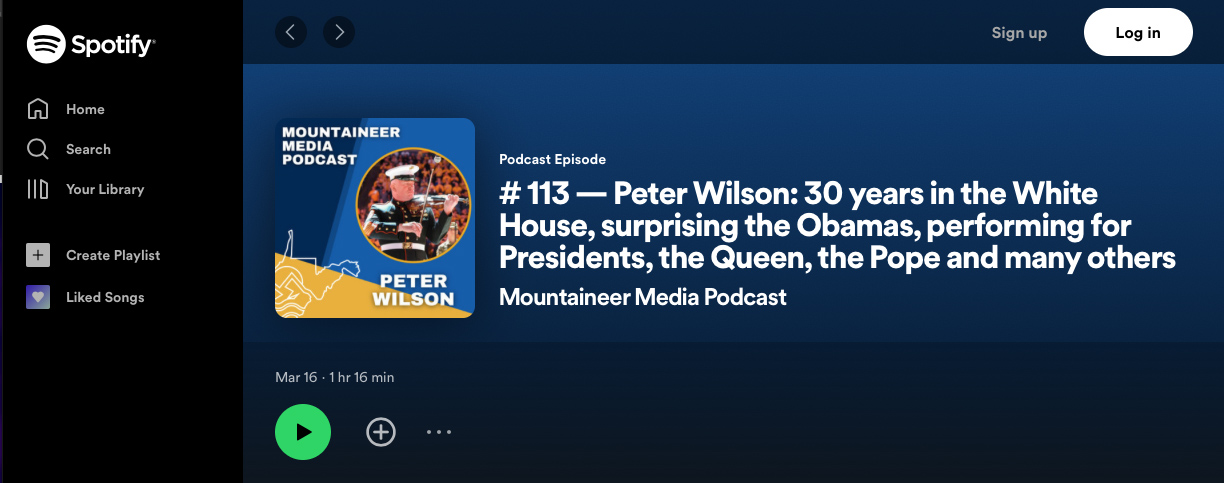 Mountaineer Media Podcast #113 - with Peter Wilson