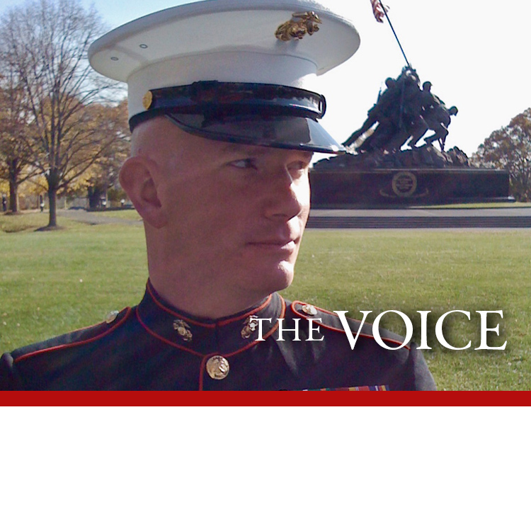 Peter Wilson, "The Voice" of the USMC, retired