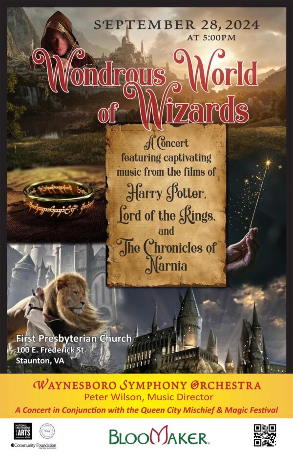 Wondrous World of Wizards Concert - Waynesboro Symphony