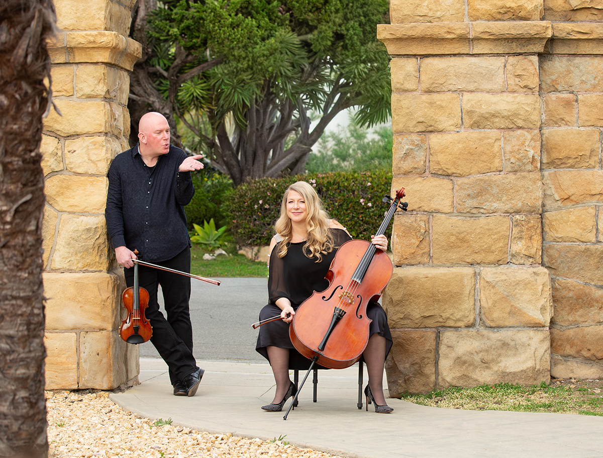 Michelle Basic The BrickHouse Duo, photo by Michelle Lee, Santa Barbara, CA, 2026