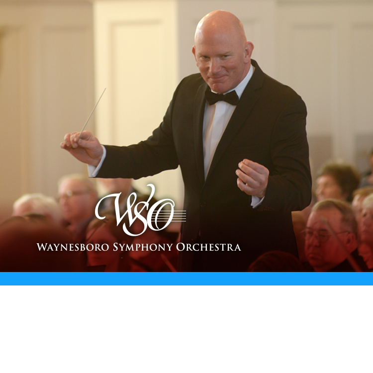 Peter Wilson conducts the Waynesboro Symphony Orchestra